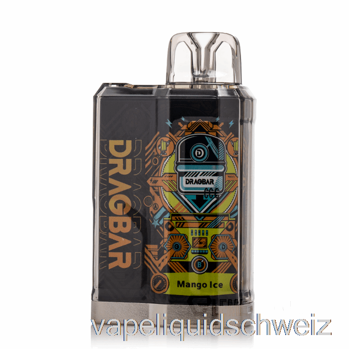 Dragbar B3500 Einweg-Mango-Eis-Vape-Liquid E-Liquid Schweiz